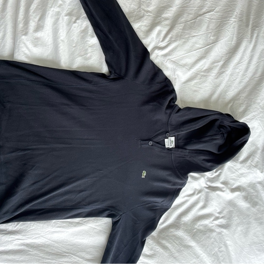 Lacoste Midnight Blue Hooded Sweatshirt